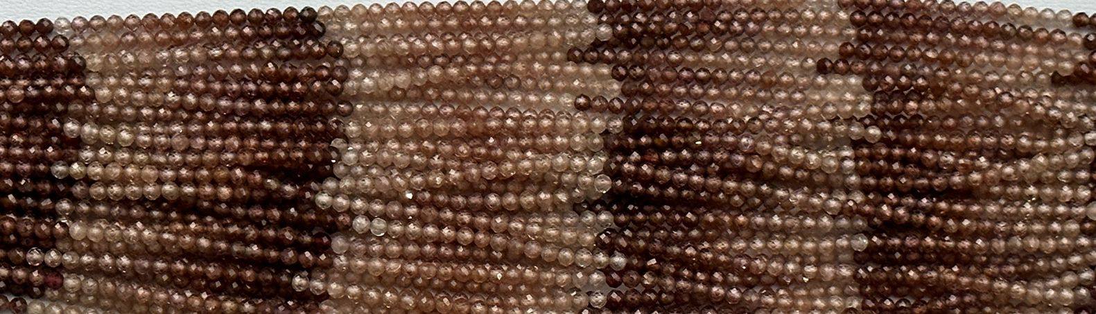 Brown CZ Strands